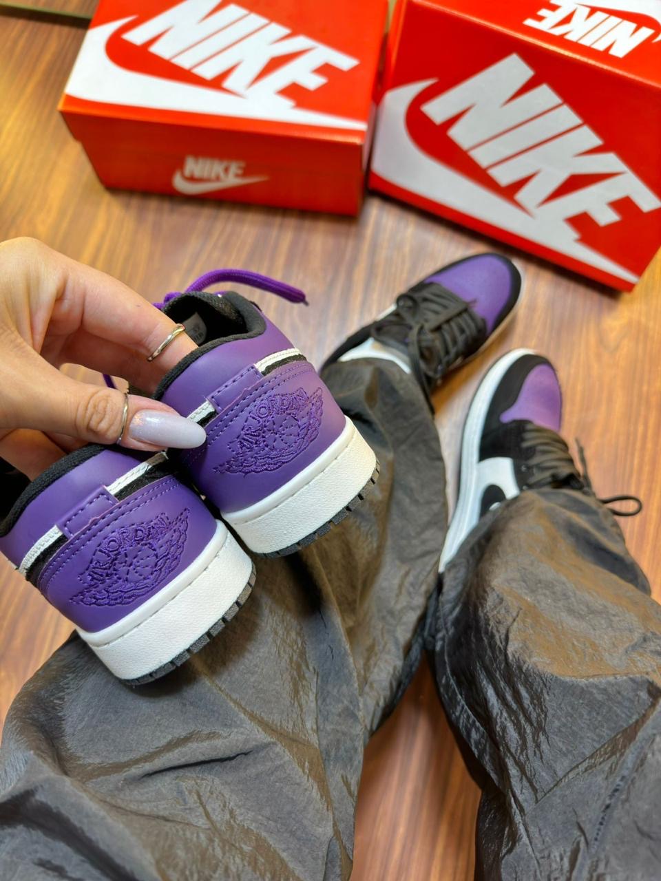 Air Jordan Low Purple - Zip Tênis