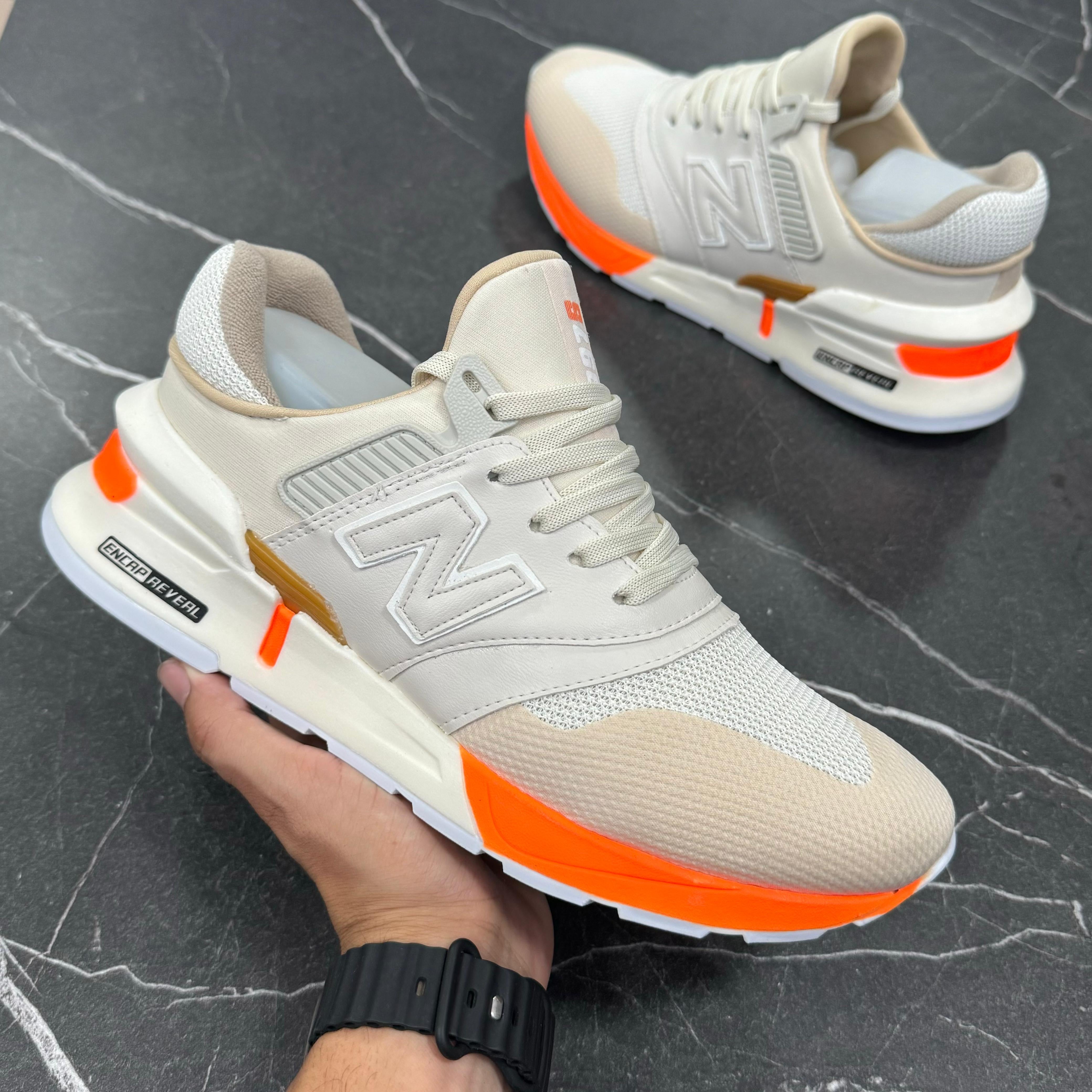 New Balance 997s White - Zip Tênis