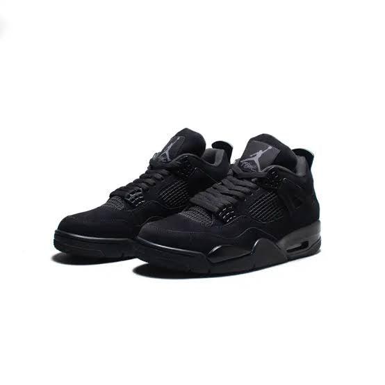 Air Jordan 4 'Black-Cat - Zip Tênis