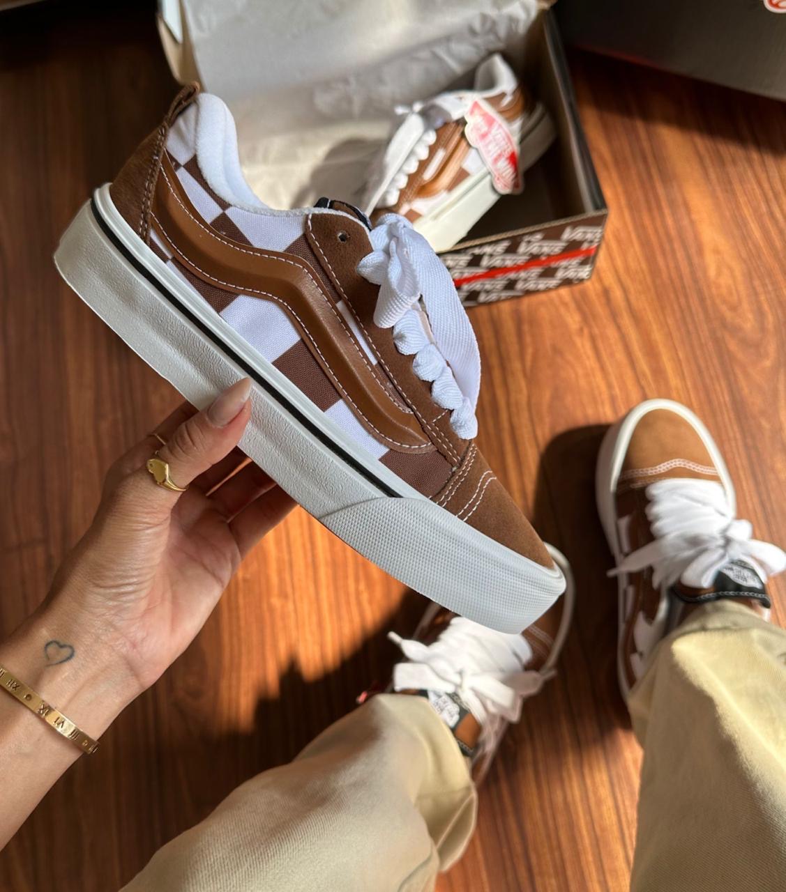 Vans Knu Skool Cacao - Zip Tênis