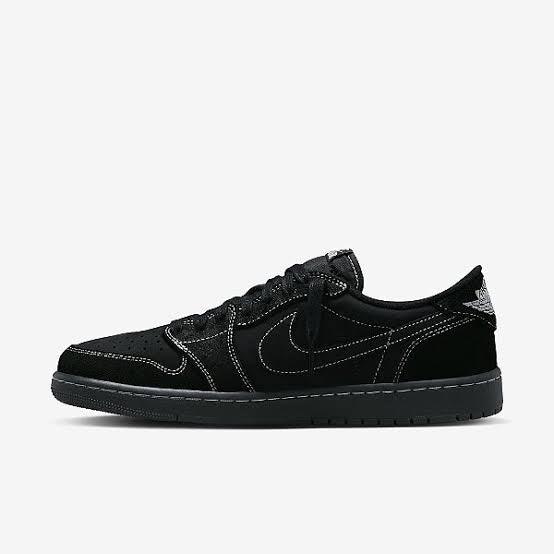 Travis Scott x Air Jordan 1 Low Black Phantom - Zip Tênis