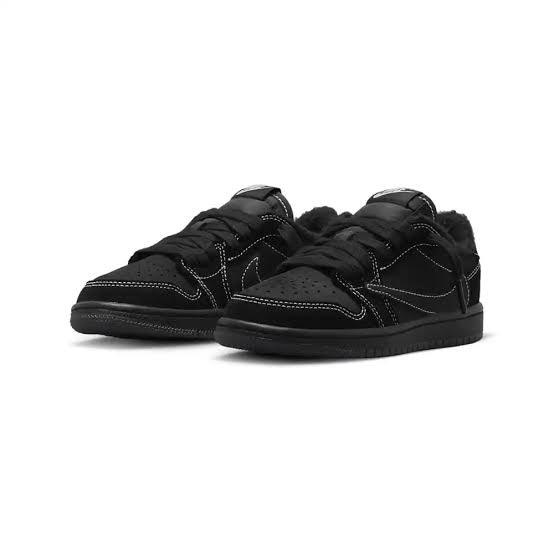 Travis Scott x Air Jordan 1 Low Black Phantom - Zip Tênis