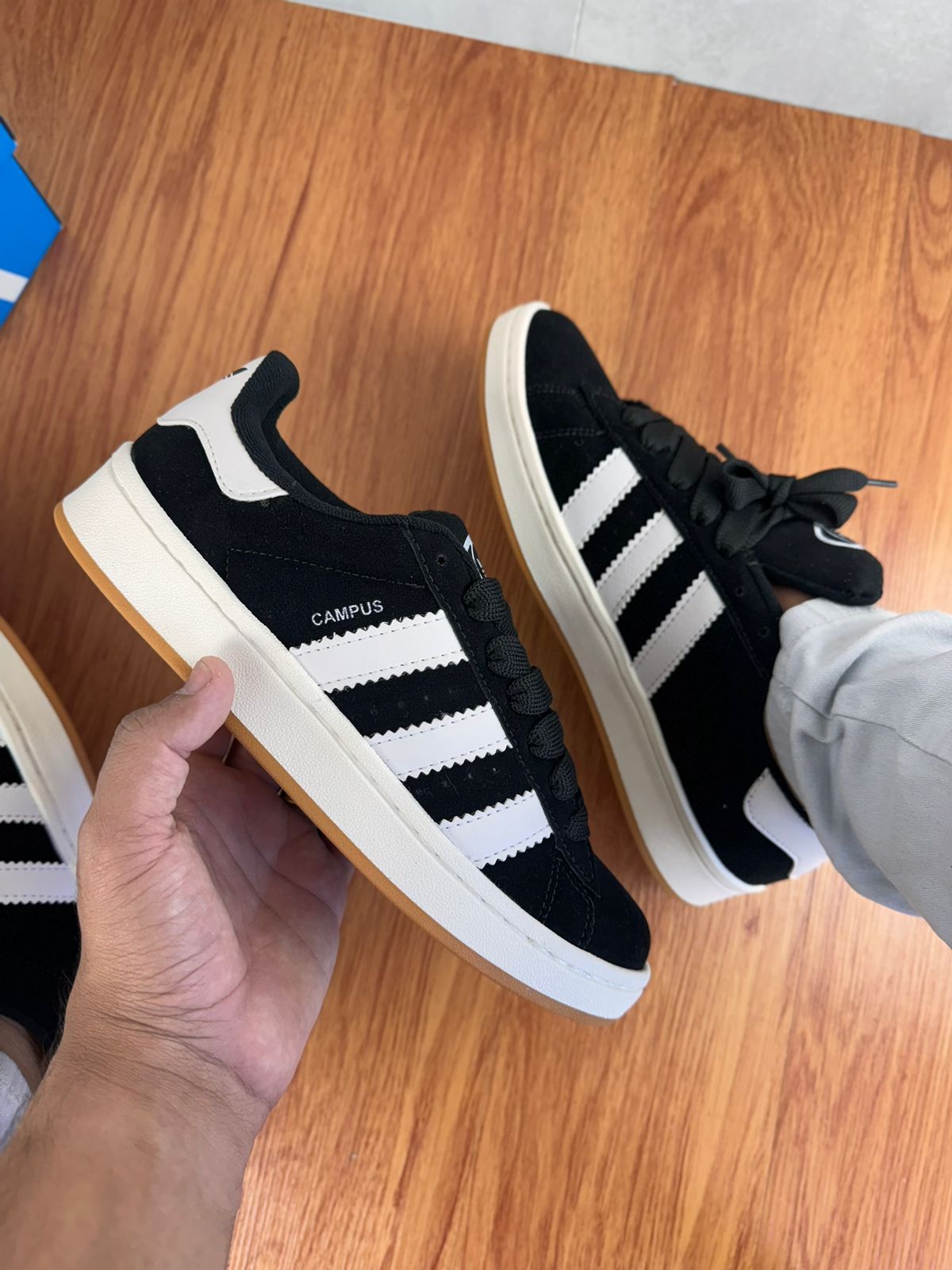 Adidas Campus Black - Zip Tênis