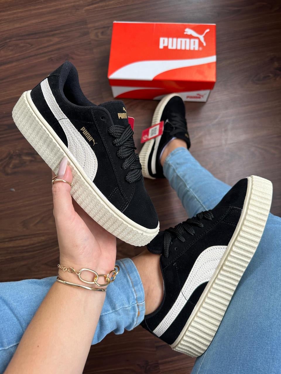 Puma Suede Caiqui Black - Zip Tênis