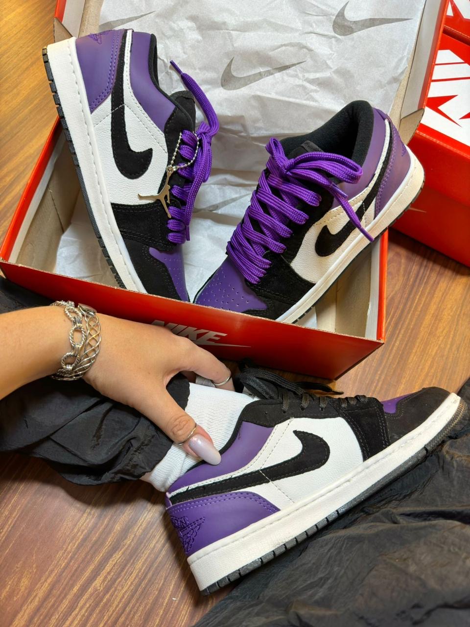 Air Jordan Low Purple - Zip Tênis