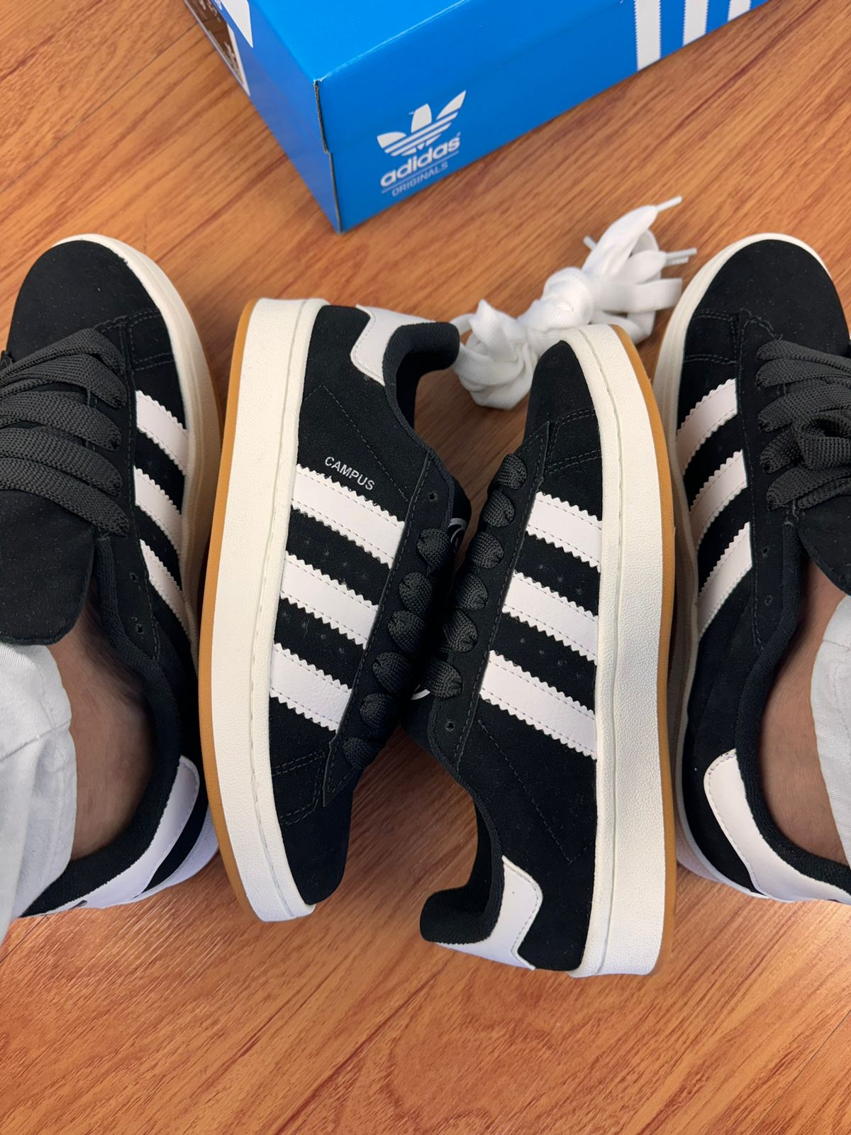 Adidas Campus Black - Zip Tênis