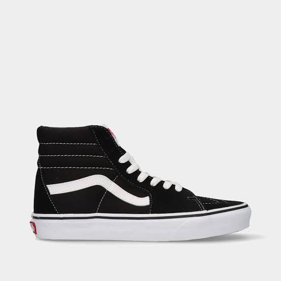 Vans SK8-HI Black/White - Zip Tênis